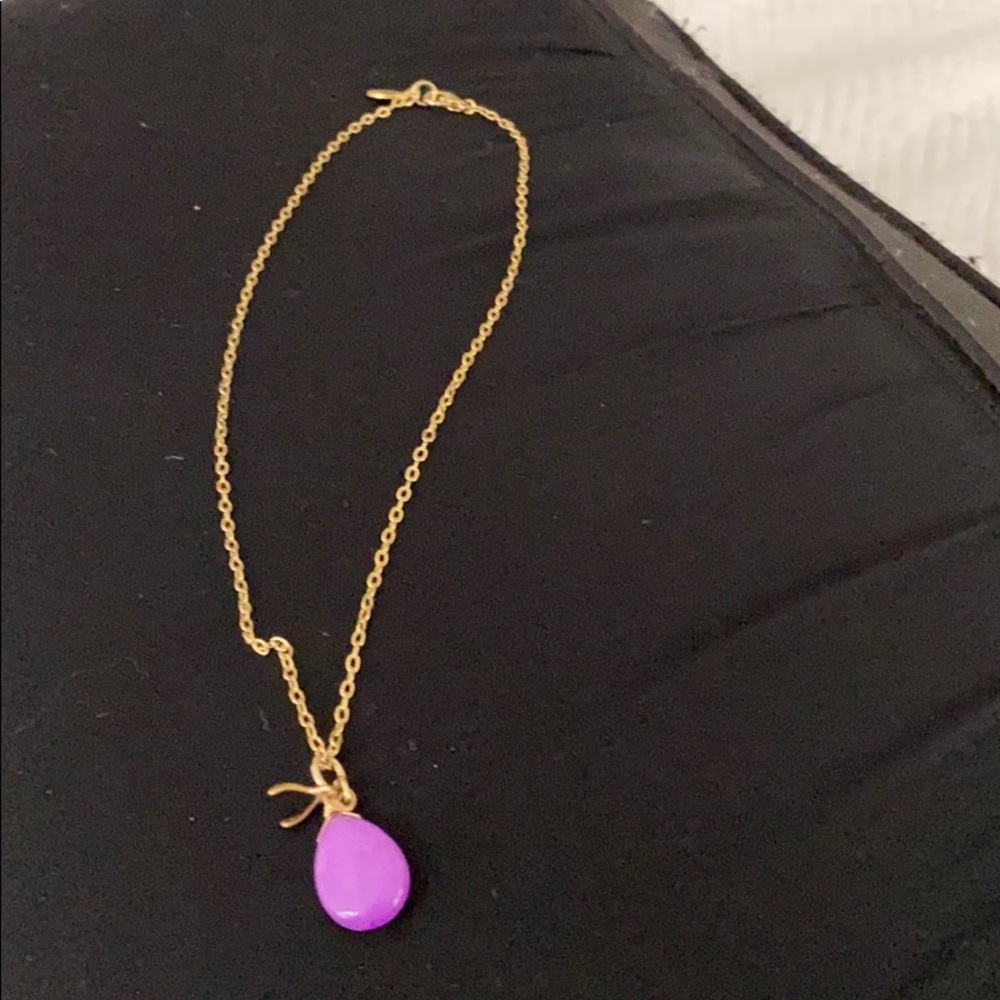 Jami Purple pendant necklace